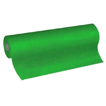 1 Rolle Tischläufer auf Rolle PREMIUM Airlaid 24 m x 40 cm dunkelgrün